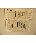WOVEN ARTWORK Framed Woven Art Matted &quot;Blended&quot; 19 x 19 - $34.21 CAD