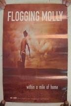 Flogging Molly Poster Within A Mile Of Home - $655.59 MXN