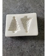 2 Christmas Trees Open Pour Ann Original Ceramic Mold #AO249 - $3.50