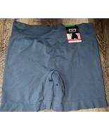 Maidenform ~ 1-Pair Women&#39;s Smoothing Seamless Shorty Booty Shaping Blue... - $31.12 CAD