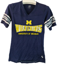 Soffe Mujer Michigan Wolverines Gota Cola Camiseta de Fútbol Azul Marino - XS - £12.54 GBP