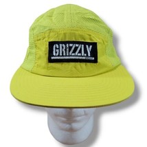 Grizzly Griptape Hat OSFM By Diamond Supply Co 5 Panel Cap Streetwear Ad... - $45.53