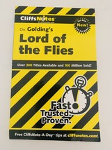 Lord Of The Flies CliffNotes from Golding’s - £5.44 GBP