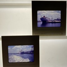 Vintage 35mm Slides Freighter Ship Marilen Palermo  - £8.06 GBP