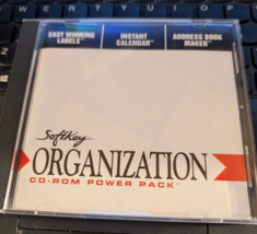 Streamline Your Life with SoftKey Organization CD-ROM Power Pack! - $3.96