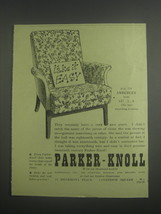 1953 Parker-Knoll P-K 729 Amberley Chair Ad - Take it easy - £14.62 GBP