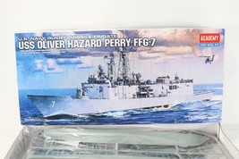 Academy USS Oliver Hazard Perry FFG-7 Frigate 1:350 Scale Model Kit 14102 - £35.39 GBP