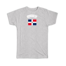 Dominican Republic : Gift T-Shirt Flag Chest Dominican Expat Country - £14.15 GBP
