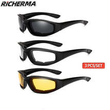 RICHERMA - Original Fashionable Motorcycle Glasses Racing Anti-glare Win... - $70.00