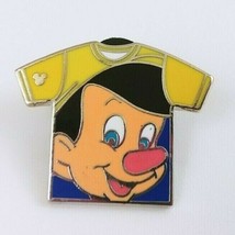 2012 Disney Hidden Mickey 6 of 10 Pinocchio T-Shirt Collection  Trading Pin - £3.43 GBP