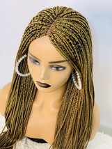 Box Braided Wig For Black Women, Braided, Box Braids, Human Hair, Synthetic - $118.80