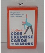 5-Minute Core Exercise Cards for Seniors: Build Balance &amp; Mobility - New... - $24.70