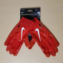 Nike Alpha Huarache Elite Size XL Baseball Batting Gloves Red White CV06... - $49.98