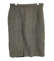 Vintage Anne Klein II Size 6 Women&#39;s Union Wool Blend Lined Skirt made i... - $16.14