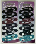 Goody Hair Snap Clips Barrettes 12 pc Lot of 2 #38202 2&quot; Long - £9.43 GBP