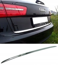 Audi A6 C7 Avant station wagon - Martig chrome strip for tailgate molding chr... - £16.46 GBP