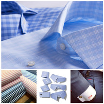 3 x CUSTOM Made to Measure Long &amp; Short Sleeve Business Work Formal Dress Shirts - £113.76 GBP