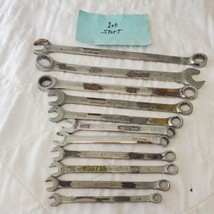 11 Pcs 12 Point SAE Combination Wrench Set - Lot 409 - £116.85 GBP