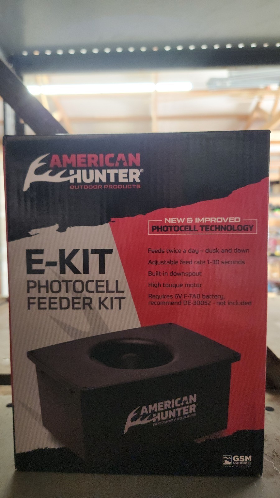 American Hunter Black 6 Volt Battery Photocell Feeder Kit - AHEKIT - $30.62