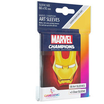 Marvel Champions Art Sleeves (50/pack) - Iron Man - £17.71 GBP
