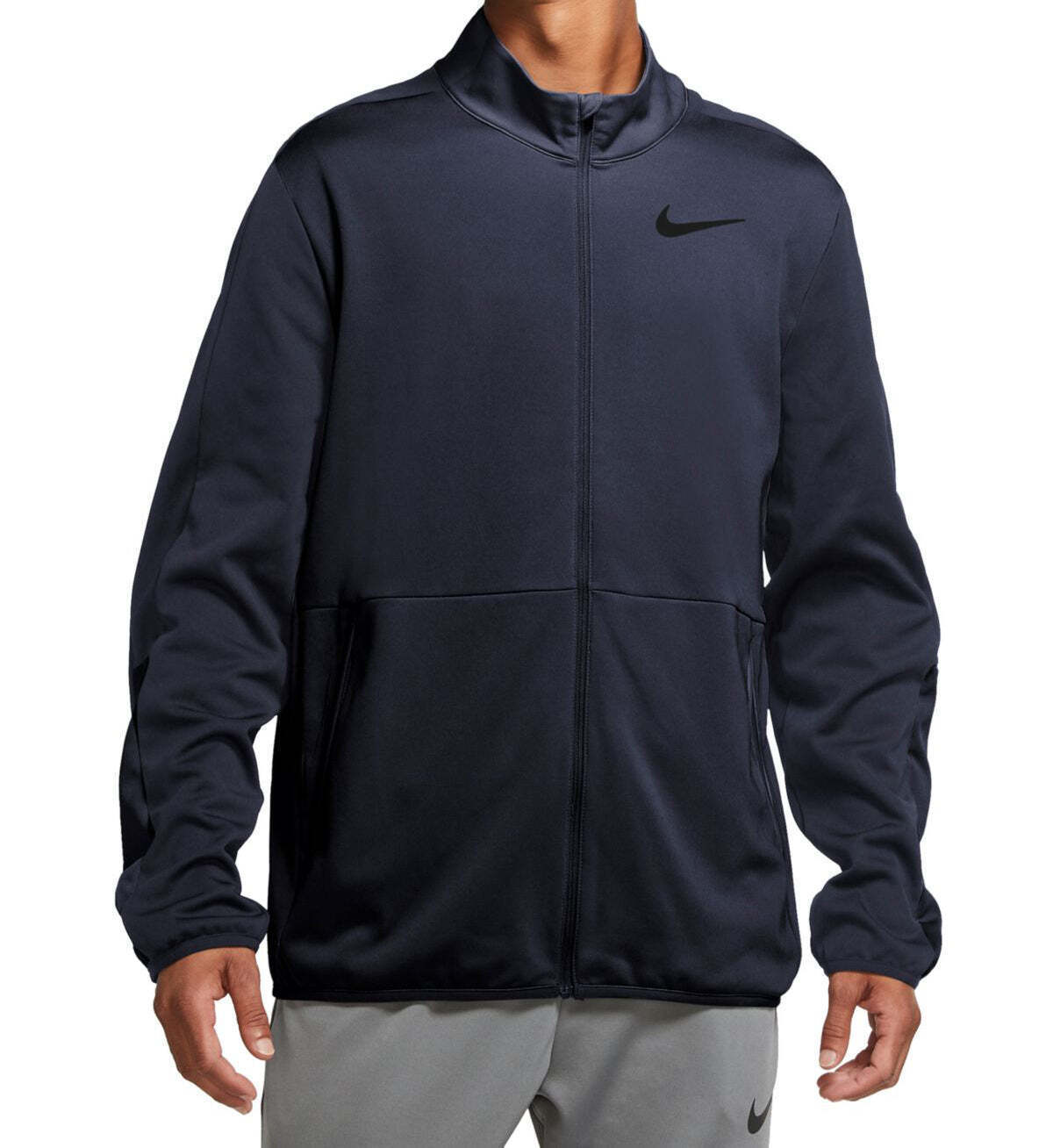 Primary image for Nike Mens Epic Knit Training Jacket Size Medium Color Obsidian