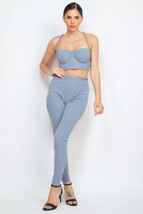 Women&#39;s Stone Embellished Top And Pants Set - €24,00 EUR
