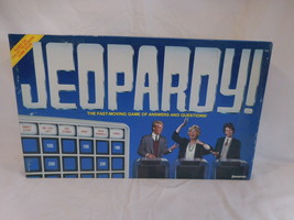 Jeopardy Board Game Complete 1986 Pressman Ages 8 + Vintage - £9.53 GBP