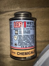 LDR Primer/Cement Pack, Wet Set For PVC 4 oz, - £14.14 GBP