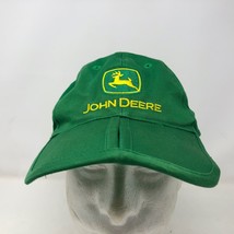 VTG John Deere K Products Green Split Bill Adjustable Strap Hat Farming ... - £41.42 GBP