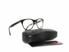 Brand New RAY-BAN Rb 2185-VF 2034 Black On Clear Authenti Eyeglasses Frame 52-18 - £67.26 GBP