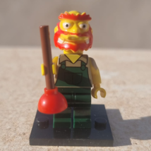 Custom Made Groundskeeper Willie Mini Figure - £3.16 GBP