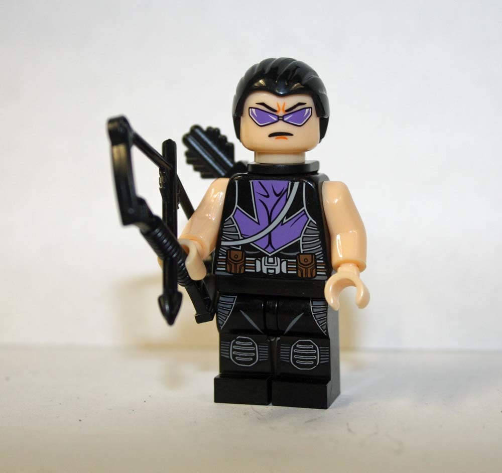 Minifigure Hawkeye Classic Avengers Comic Toys US - $8.49