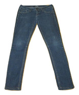 Slimic Jeans Skinny Blue Denim Cotton Spandex Premium Juniors Size 9 - £7.62 GBP