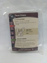 Dungeons And Dragons Miniatures Gnaw Demon Promo Figure And Card - £6.95 GBP