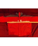 Powderdown Coat Kids Size Large Red/Gray ~ NM 13541 - €11,49 EUR