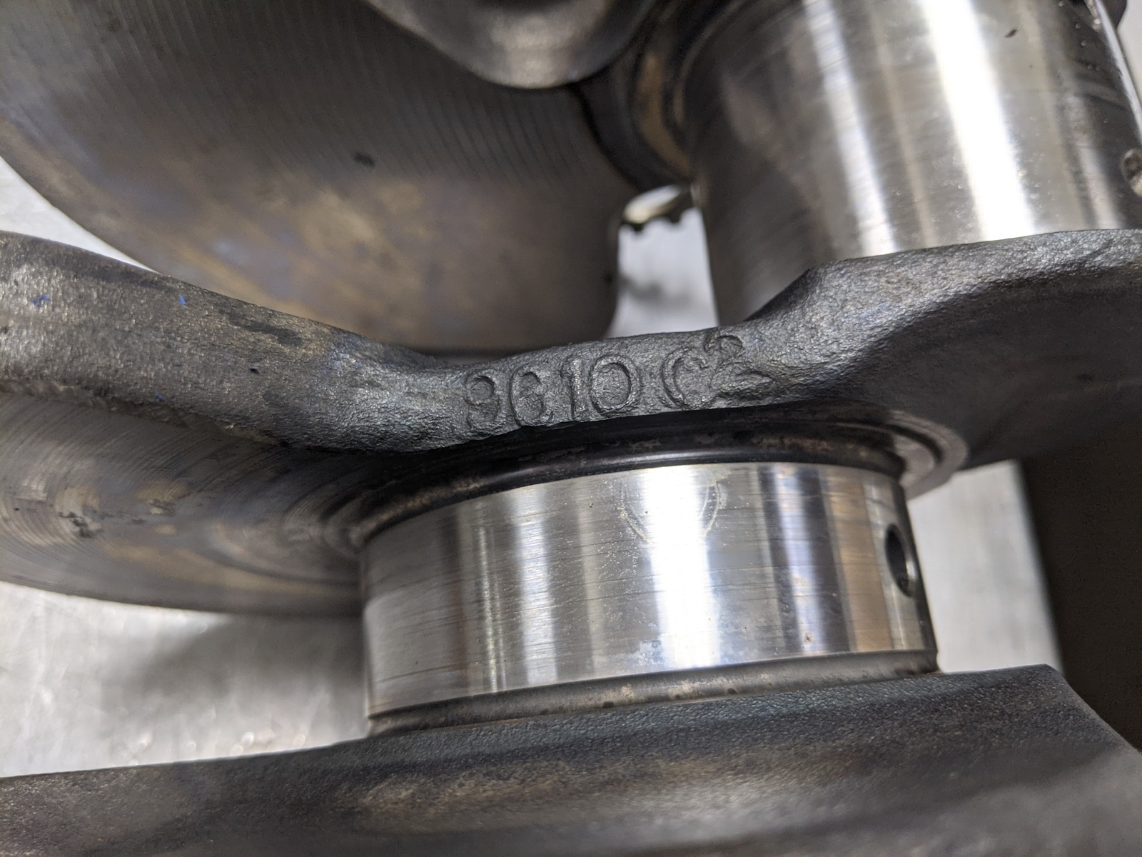 Crankshaft Standard For 03-07 Ford F-250 Super Duty  6.0 3C3E6303AA Diesel Item image 9