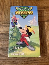 Mickey And The Beanstalk VHS - £9.40 GBP
