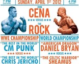 JOHN CENA vs THE ROCK 8X10 POSTER PHOTO WRESTLING PICTURE CM PUNK JERICHO  - $5.93