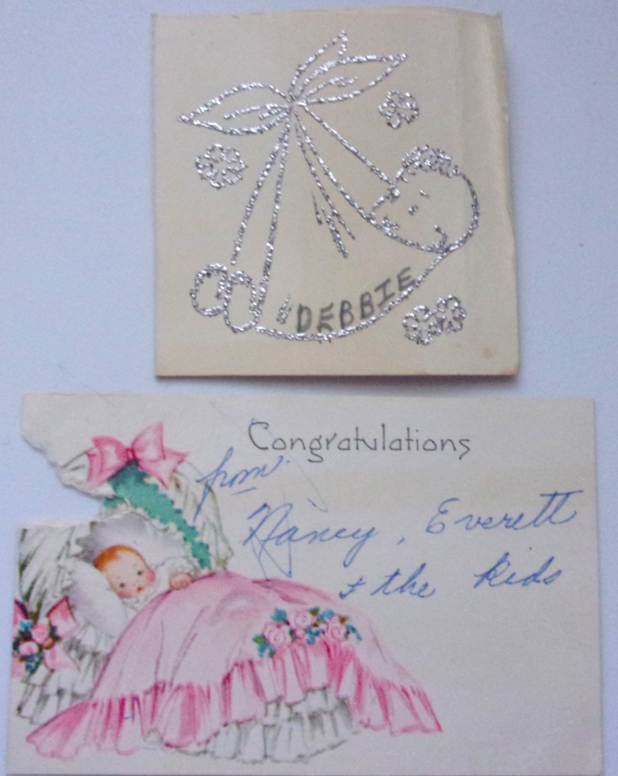 Vintage Two Baby Gift Cards  - $1.99