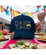 Let&#39;s Go TACO &quot;DARK TACO&quot; with Trump Hair EMBROIDERED Adjustable NAVY Hat - $34.24 CAD