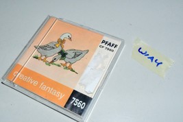 Pfaff Embroidery Card Creative Fantasy CF 7560 W1A4 - $618.69 MXN