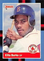 1988 Donruss #174 Ellis Burks RC Rookie Card Boston Red Sox ⚾ - £0.69 GBP