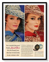 Pond&#39;s Angel Face Powder Print Ad Vintage 1961 Magazine Makeup Advertise... - £7.66 GBP