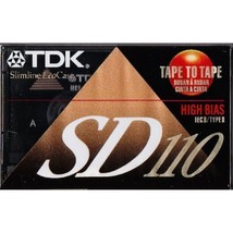 TDK SD110 Blank Cassette Tape - £22.01 GBP