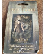 Twilight 22&quot; x 32&quot; Wall Scroll New Moon - Right Kind of Monster NEW NECA... - £21.97 GBP