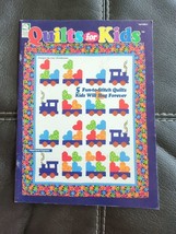 1997 House of White Birches Quilts For Kids 141051 Pattern Book 5 Designs 11430 - $14.24