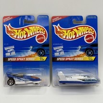 Hot Wheels Speed Spray Series 551 ThreeWheel Racer XT-3 &amp; 549 Hydroplane Sea Jet - $8.00