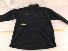 Great Columbia Unisex Black Full Zip Fleece Size Large Polyester Soft EU... - £15.16 GBP