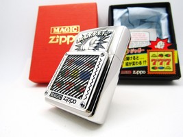 Slot Machine BANNNNG Magic Trick Surprise Zippo 1996 MIB Rare - £171.46 GBP