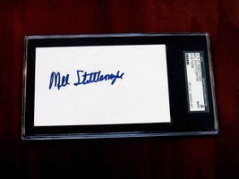 MEL STOTTLEMYRE 5 X WSC YANKEES PITCHER COACH SIGNED AUTO VTG INDEX CARD... - $1,313.03 MXN
